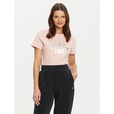 Guess T-Shirt V5RI06 I3Z14 Rosa Regular Fit