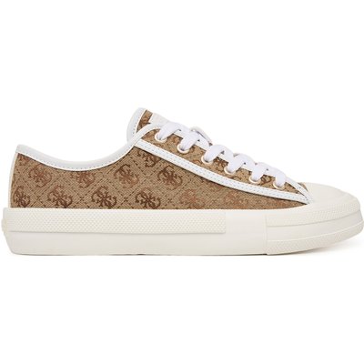 Sneakers aus Stoff Guess FLJCR2 FAL12 Braun
