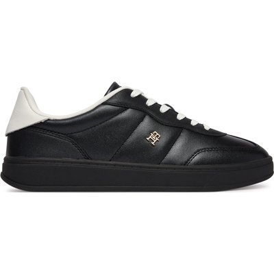 Sneakers Tommy Hilfiger Th Heritage Shiny Sneaker FW0FW09179 Schwarz
