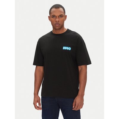 HUGO T-Shirt Duwood 50538512 Schwarz Relaxed Fit