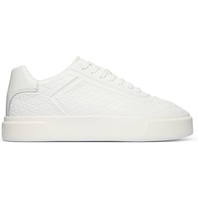 Sneakers Calvin Klein Beasket Cup Oxf Lup Hf Aop Lth HM0HM02132 Weiß