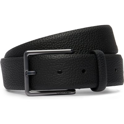Gürtel Calvin Klein Warmth Buckle Pebble 35Mm Fixed LV04D7062G Schwarz