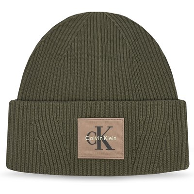 Mütze Calvin Klein Monologo LV04D8096G Khakifarben
