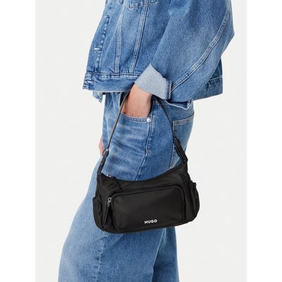 Handtasche HUGO Bel Shoulder 50547092 Schwarz
