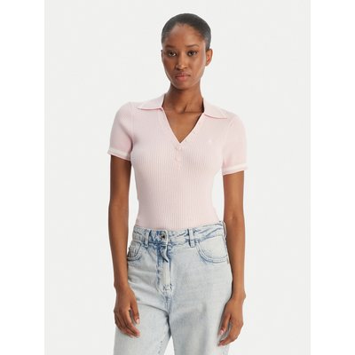 Guess Jeans Poloshirt W6GRZ1 Z3P32 Rosa