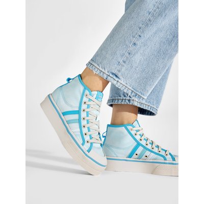 Sneakers aus Stoff adidas Nizza Platform Mid GX4604 Blau