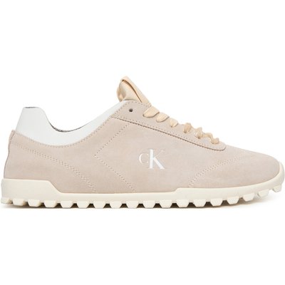 Sneakers Calvin Klein Low Profile Run MG Sue HW0HW03150 Beige