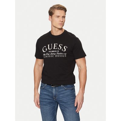 Guess T-Shirt M5RI43 K9RM1 Schwarz Regular Fit