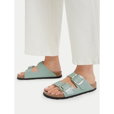 Pantoletten Birkenstock Arizona Big Buckle Hex 1031882 Grün