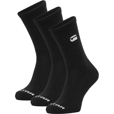Lange Socken G-STAR CEO_AS_G-STAR_313_W_AW26 (3-PACK) Schwarz
