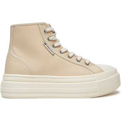 Sneakers aus Stoff Tommy Jeans Foxing EN0EN02704 Beige