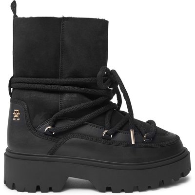 Schneeschuhe Tommy Hilfiger FW0FW08085 Schwarz