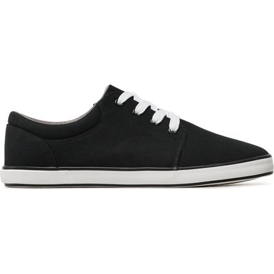 Sneakers aus Stoff Lanetti MS20347-11 Schwarz