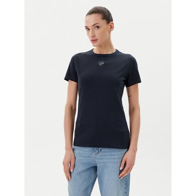 BOSS T-Shirt C_Elogo_21 50540260 Dunkelblau Slim Fit