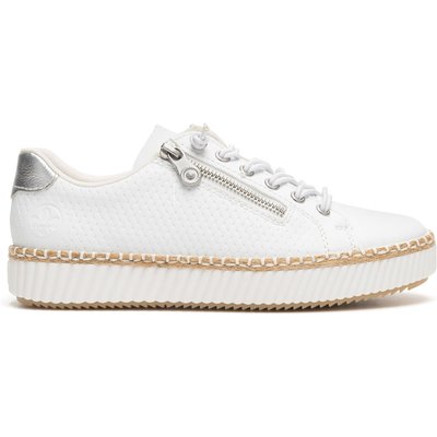 Halbschuhe Rieker M2940-80 Weiß