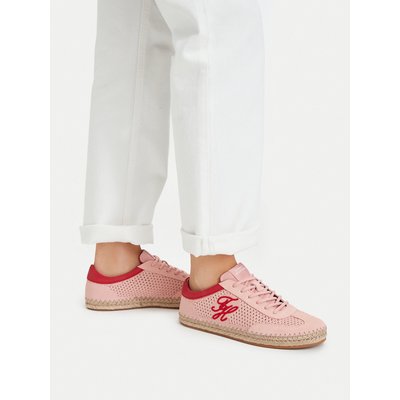 Espadrilles Tommy Hilfiger Th Heritage Rope Sneaker FW0FW09406 Rosa