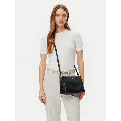 Handtasche Tommy Hilfiger Th Legacy Mini Crossover AW0AW17225 Schwarz