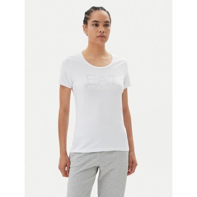 EA7 Emporio Armani T-Shirt 7W000094 AF10373 U0002 Weiß Slim Fit
