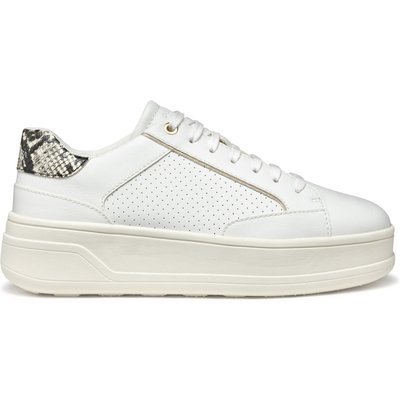 Sneakers Geox D Spherica Ecub-2 D55WVB 0BCAR C0405 Weiß