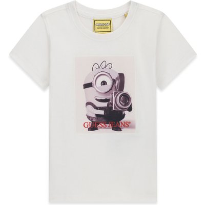 Guess Jeans T-Shirt N6YI27 K6651 Weiß Regular Fit