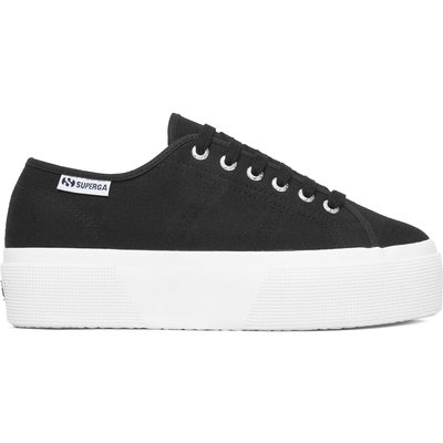 Sneakers aus Stoff Superga 3790 Platform S3134MW Schwarz