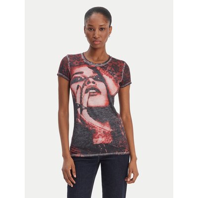 Guess T-Shirt W6RI50 KCCG0 Bunt Regular Fit