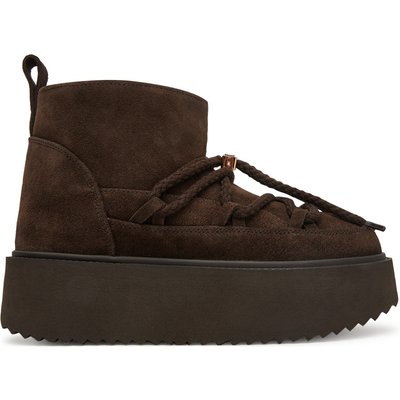 Schneeschuhe Inuikii Classic Low Platform 1001.006.0012 Dunkelbraun