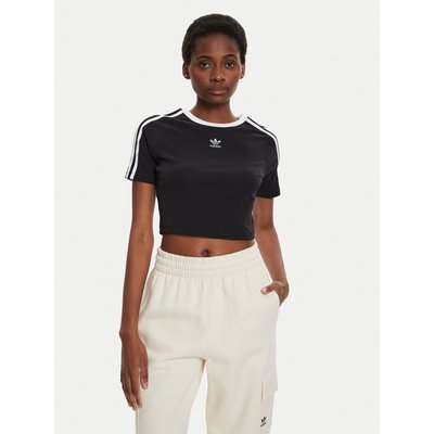 adidas T-Shirt 3-Stripes Baby IU2532 Schwarz Slim Fit