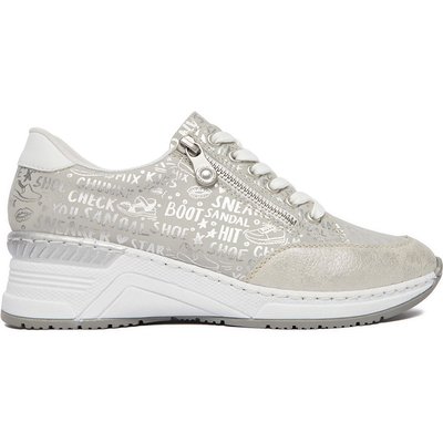 Sneakers Rieker N4316-90 Silberfarben