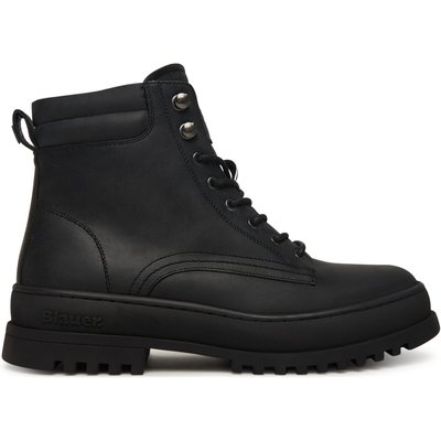 Stiefel Blauer F5IUKA01/LEA Schwarz