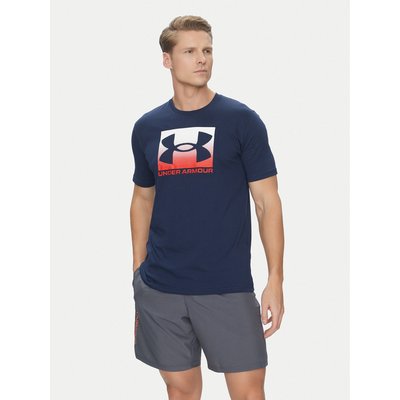 Under Armour T-Shirt Boxed Sports 1386793 Dunkelblau Loose Fit