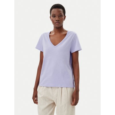 Gap T-Shirt 723631-00 Violett Regular Fit