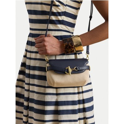 Handtasche LAUREN RALPH LAUREN 431P10121001 Dunkelblau