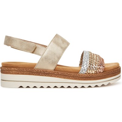 Sandalen Remonte D0Q56-90 Goldfarben