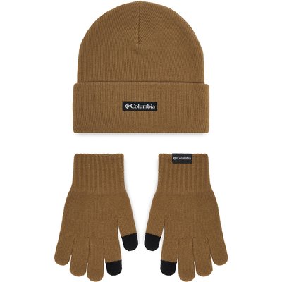 Set Mütze und Handschuhe Columbia CSC 2180791 Hellbraun