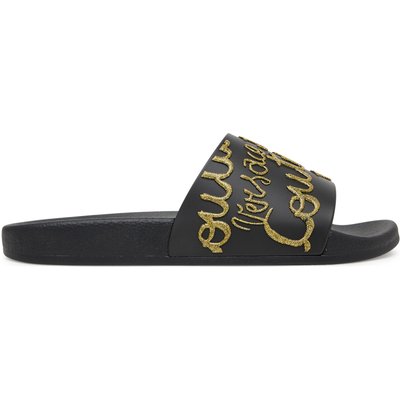 Pantoletten Versace Jeans Couture 79VA3SQ1 Schwarz