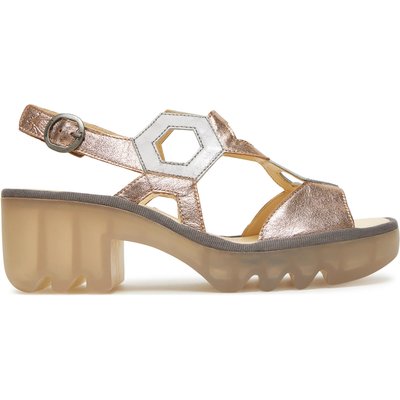 Sandalen Fly London Tewafly P501573007 Goldfarben