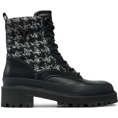Schnürstiefeletten Guess Badany FLFBDN ELE10 Schwarz