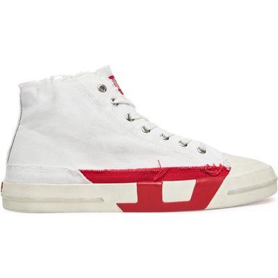 Sneakers aus Stoff Diesel S-D-Verse Mid Y03505P8114 Weiß