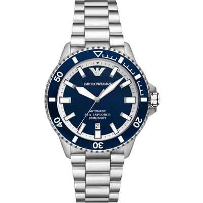 Uhr Emporio Armani Sea Explorer AR60079 Silberfarben