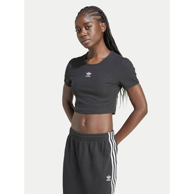 adidas T-Shirt Essentials IY9664 Schwarz Slim Fit