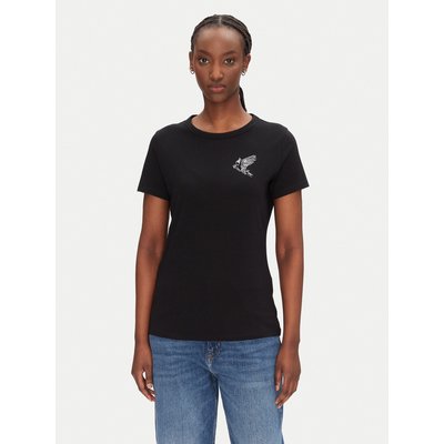 BOSS T-Shirt C_Elogo_21 50540260 Schwarz Slim Fit