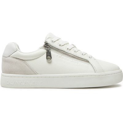 Sneakers Calvin Klein Jeans Classic Cupsole Zip Low In YM0YM01254 Weiß