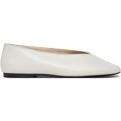 Ballerinas Calvin Klein HW0HW02441 Écru