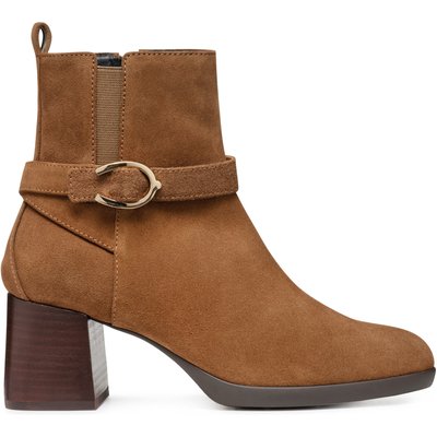 Stiefeletten Geox D Walk Pleasure 55 D46XBA 00022 C6372 Braun