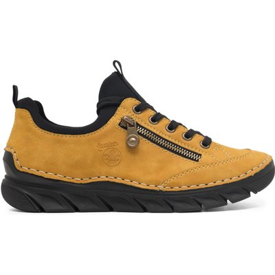 Halbschuhe Rieker 55073-68 Gelb