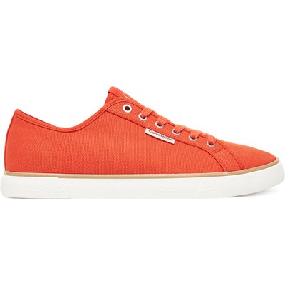 Sneakers aus Stoff Calvin Klein Jeans Ess Vulc Low Mg Cv YM0YM01301 Orange