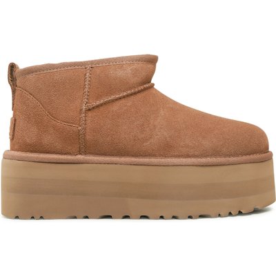 Schneeschuhe Ugg W Classic Ultra Mini Platform 1135092 Braun