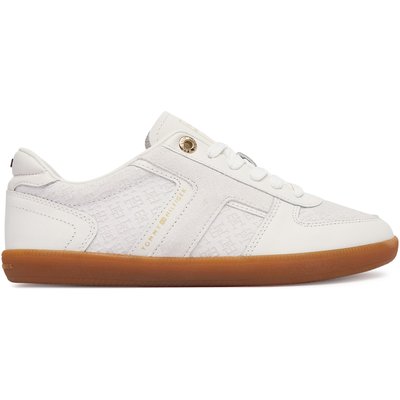 Sneakers Tommy Hilfiger Th Tribeca Sneaker Monogram FW0FW09691 Weiß