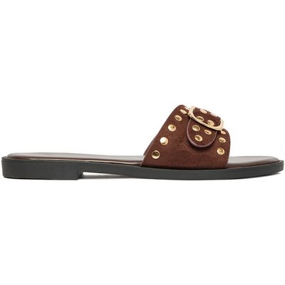 Pantoletten DeeZee CEO-LB-F9963-YLD Braun